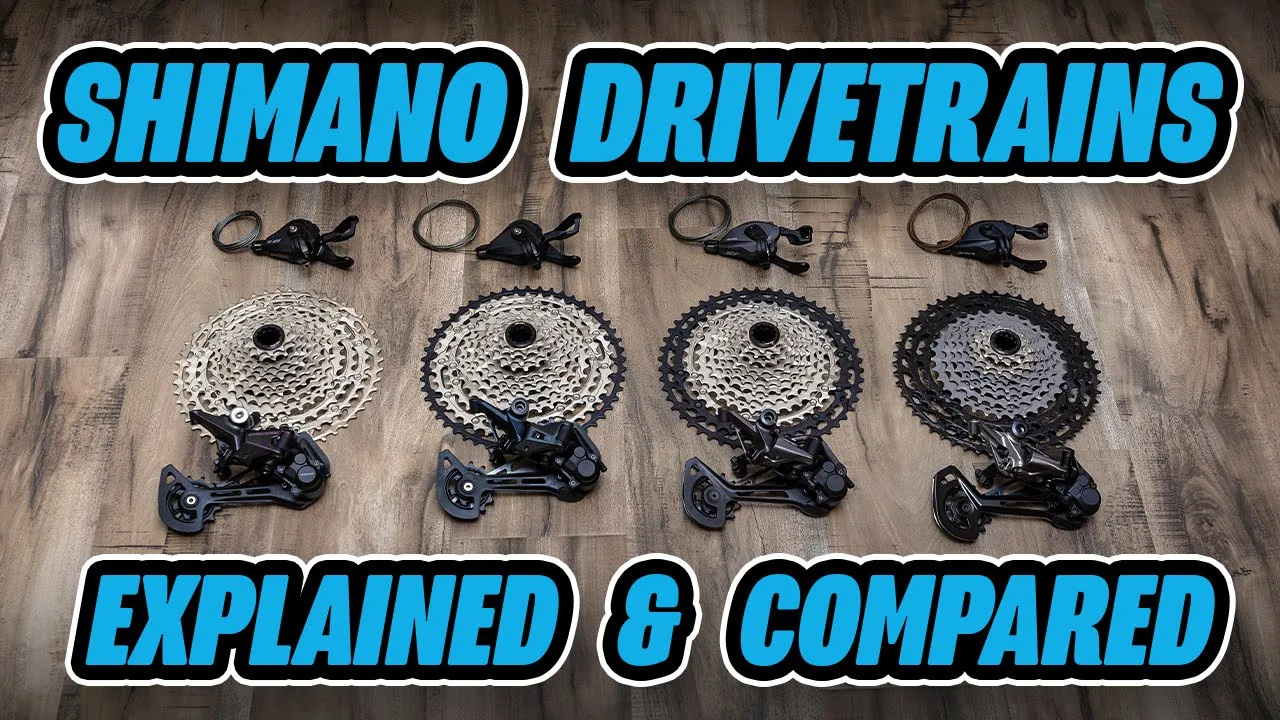 Shimano Drivetrain Comparison - XTR vs. XT vs. SLX vs. Deore