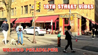 PHILADELPHIA IS BACK First 70 Degree Day Of The Year On 18th Street Center City Walking Tour