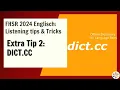 EXTRA TIP 2 DICT CC Dictionary App