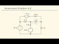 Assessment Problem 4 8 Nilsson Riedel Electric Circuits 10th Edition - Mesh-Current Method