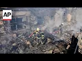 Russia strike in Ukraine kills 4 and injures at least 15 people