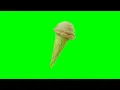 Zoom In Ice Cream Green Screen Copyright Free