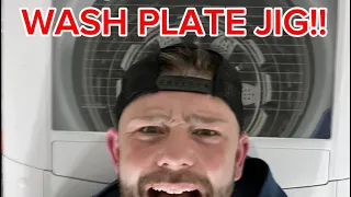 Brown flakes and wash plate removal the easy way!