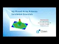 5G Phased Array Antennas - Simulation Essentials