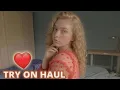 Try-On Haul See Everything Transparent Dress Lingerie Bikini Try-On Haul with Me