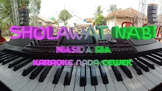 Download SHOLAWAT NABI - KARAOKE NADA CEWEK || QASIDAH KARAOKE (NASIDA RIA) KORG PA 700 MP3