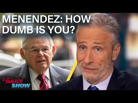 Download MP3 Jon Stewart Gives Sen. Robert Menendez a Corruption Lesson  | The Daily Show