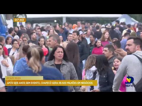 Efapi 2023: após seis anos sem evento, Chapecó gera R$ 600 milhões em negócios