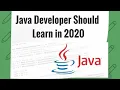Java Developer Should Learn in 2020 Java Developer RoadMap for 2020 Koding Hub