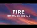 Download Lagu MEDUZA - Fire (Lyrics) UEFA EURO 2024 ft. OneRepublic, Leony