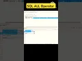 SQL-PT-13 all operator