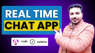 MEAN Stack Project Real time Chat Application using Angular Socket io Nodejs