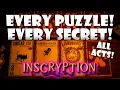All Puzzles and Secrets in Inscryption All Acts