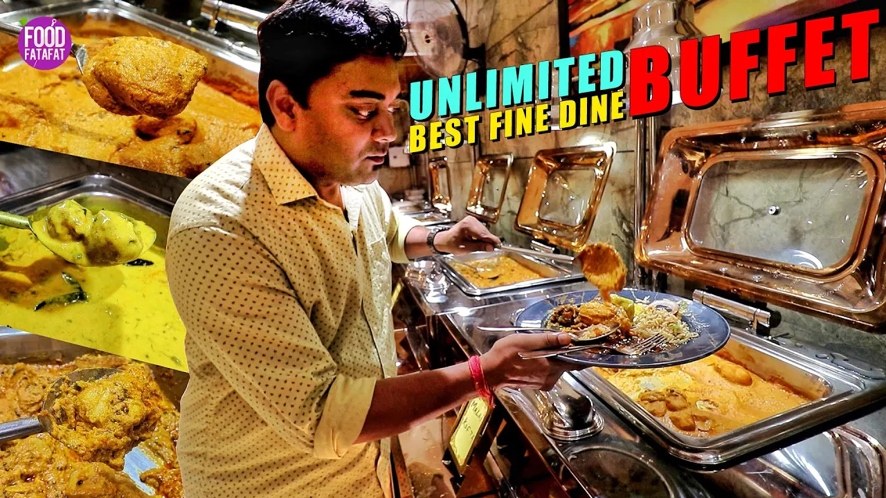 Unlimited Fine Dine Buffet at Rs.299/- Brar Buffet Mohali   Restaurant Food India