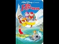 Lagu Opening to The Rescuers VHS (1992)