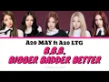 Download Lagu A20 MAY – B.B.B (Bigger, Badder, Better) ft. A20 LTG | Lyrics Video | Nanana Lyrics