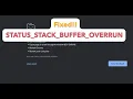 How to fix Google Chrome STATUS - STACK