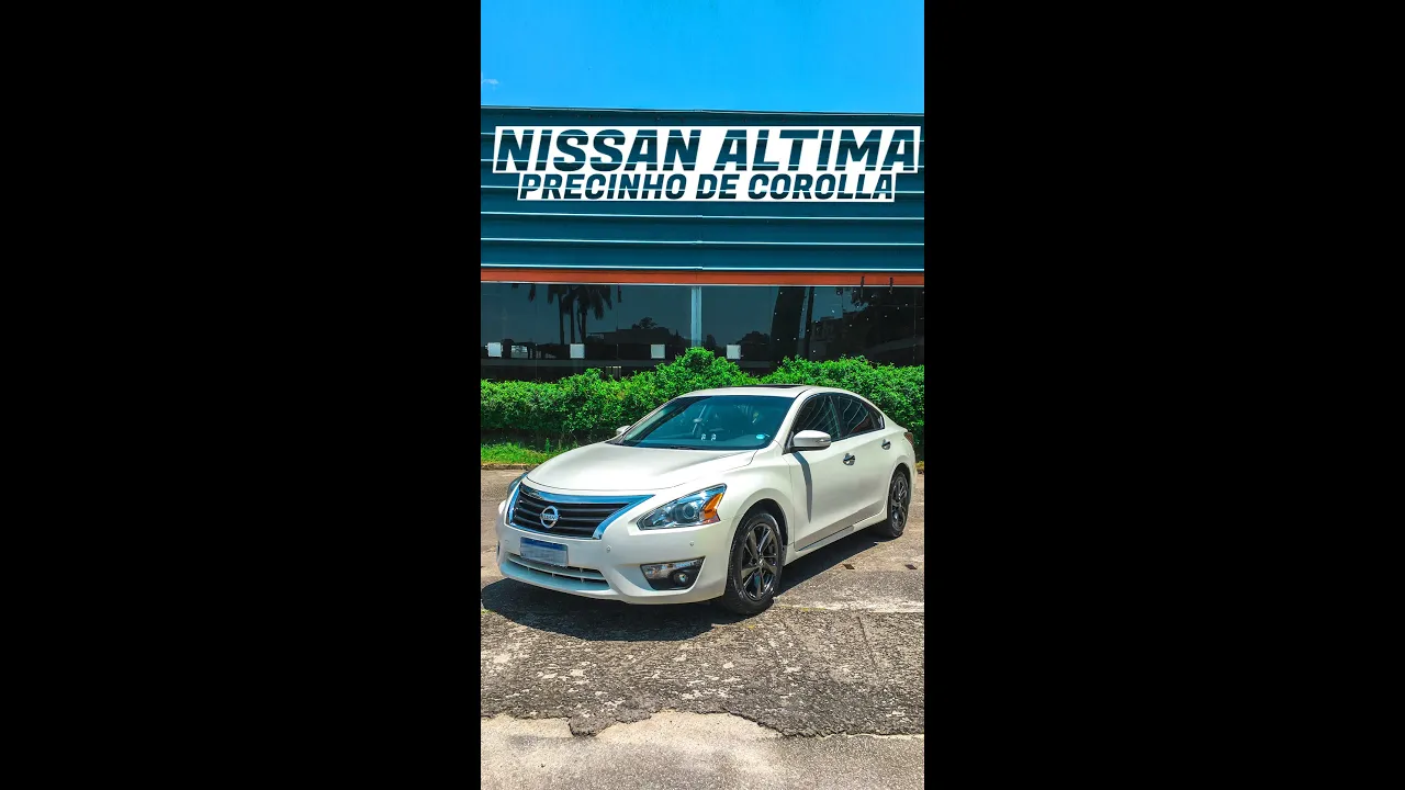 SEDAN de PATRÃO BARATINHO???? Nissan Altima #shorts