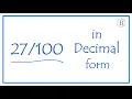 as a Decimal