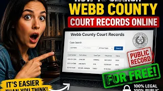 How to search Webb County court records online for free
