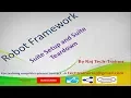 Robot Framework Tutorial - Python
