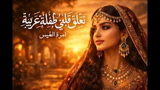 تعلق قلبي طفلة عربية   امرؤ القيس دندنها