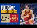 No 1 Purdue Boilermakers vs No 9 Iowa State Cyclones Full Game Highlights CBS Sports CBB