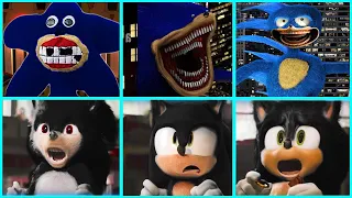 Sonic The Hedgehog Movie CHAOS SHIN THE SONIC TAPES vs Dark Sonic Uh Meow Compilation