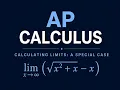 Why Infinity Minus Infinity Isn t Zero Advanced AP Calculus Limit Trick