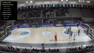Automatic analysis for basketball train YOLO v3 CSRT tracker