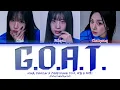 TWICE (트와이스) "G.O.A.T." Lyrics (Color Coded Lyrics)