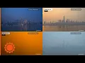 Wildfire smoke engulfs NYC time-lapse AccuWeather