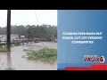 Floodwaters wash out roads cut off Vermont communities