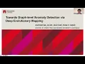 KDD 2023 - Towards Graph-level Anomaly Detection via Deep Evolutionary Mapping