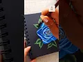 Download Lagu Easy blue flower painting in acrylics #wocol #shorts