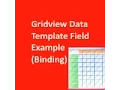 How to Bind GridView to Data in a Templated Control in ASP NET