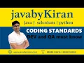 Important Java Coding Standards every Dev and QA must know