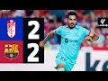 GRANADA 2 vs 2 FC BARCELONA LALIGA MD9