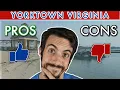 Living in Yorktown Virginia Pros and Cons YORK COUNTY VA