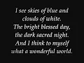Download Lagu Louis Armstrong - What a Wonderful World 🌏 1 HOUR 🌏 [Lyrics]