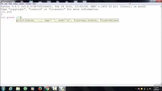 IDLE interactive shell