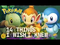 14 Things I Wish I Knew Before Starting Pokemon Brilliant Diamond Shining Pearl