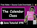 Calendar Class in Java