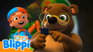 Blippi & D.BO Help Bella the Bear Get Ready for Winter! 🐻❄️ | Blippi Wonders | Tiny Dance Club