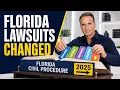 2025 Florida Rules of Civil Procedure Will CHANGE Everything