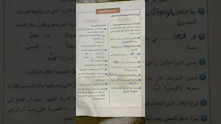 علوم للصف السادس الابتدائي حل مراجعة الفصل الاول صفحة٣٢ ٣١ الاستاذة أميرة الجبوري 