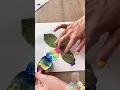 Rainbow Leaf Print Butterfly Craft Nature Craft for Kids Using Leaves Twigs