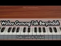 Download Lagu Walau Gunung Tak Berpindah - Yeshua Abraham | Piano Karaoke Rohani