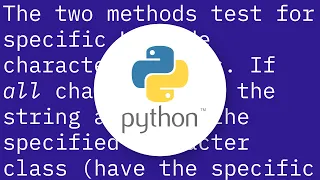 Difference between isnumeric and isdecimal in Python