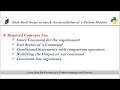 Practice-1 Simple Bash Shell Script to validate a given python module is installed or not
